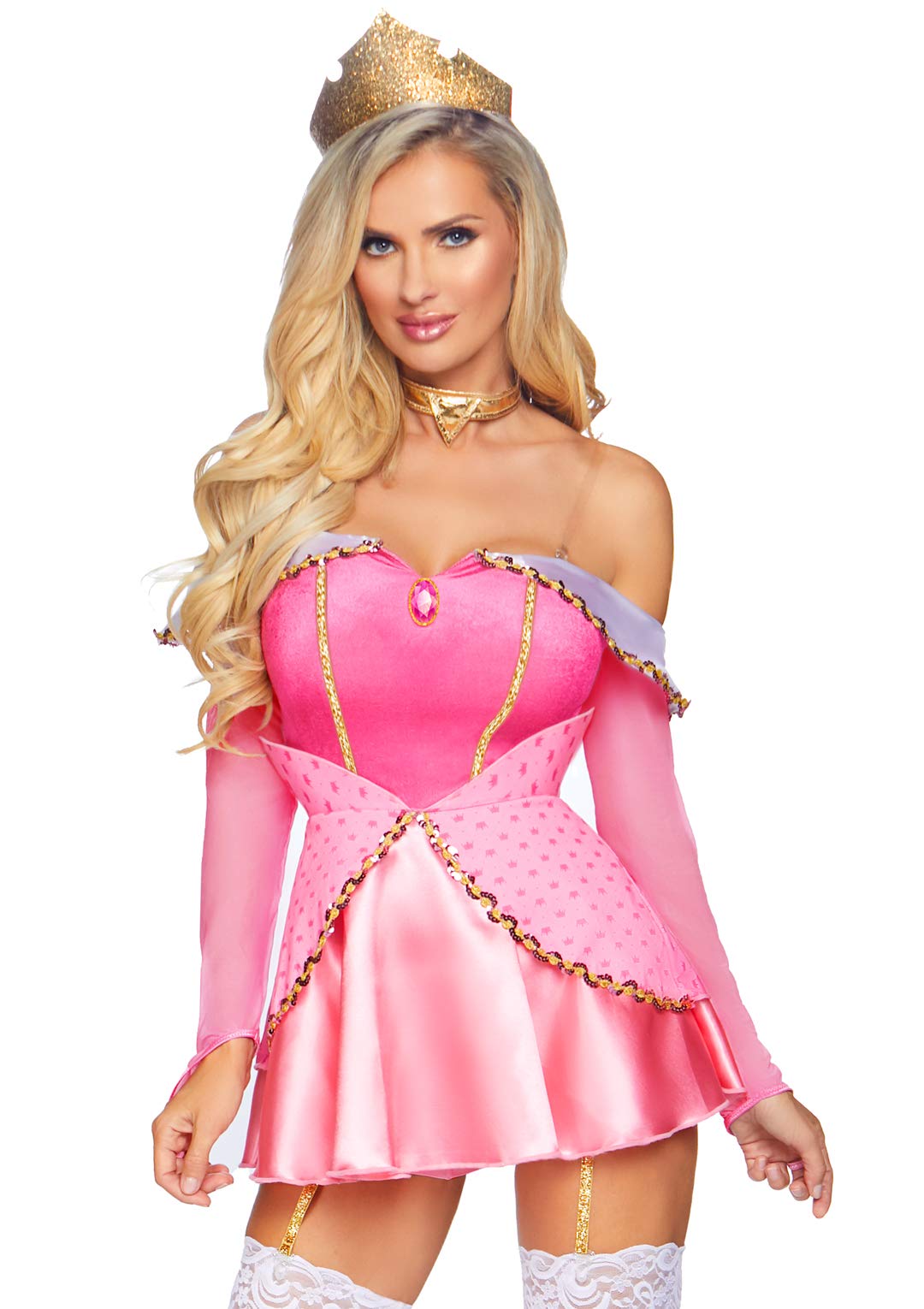 Leg Avenue 8685625005 Naughty Napping Princess, Pink, X-Small (EUR 34)