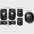 Segway / Ninebot Original Xiaomi Mini Pro No.9 Protective Gear Kit(Helmet, Palm pads, Elbow pads, Knee pads) for Self-balancing Scooter, Wheelbarrow, Shilly car, Stand up Scooter Transporter
