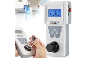 Portable Lab Turbidity Meter, Handheld Turbidity Tester for Testing Turbidity of Liquids, Measuring Range 0-200 NTU, Indicati