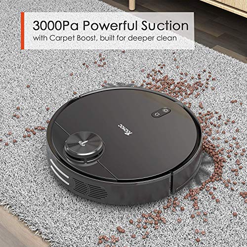 TOCMOC Robot Vacuum and Mop, Smart 5G WiFi Lidar Robot Vacuum with