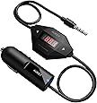 AUKEY FM Transmitter, Radio Adapter Car Kit with USB Car Charger, Compatible with Smartphones