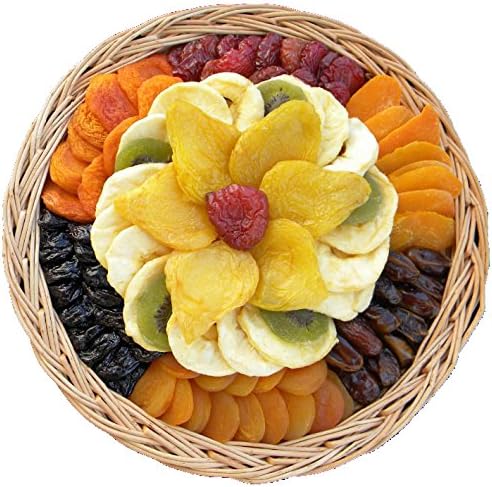 Crafted Kosher Dried Fruit Premium Gift Tray Large Certified Kosher 48 oz 1 pack