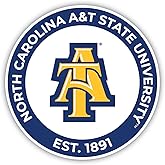 North Carolina A&T State Aggies Decorative Round Magnet Officially Licensed Collegiate Product 3-Inch