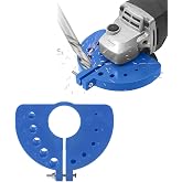 Drill Bit Sharpener for All Bits - Drill Bit Grinding Attachment, Power Drill Bit Sharpeners, Multi-specification Drill Bit Grinding, Giant Blade Angle Grinder for Grinding Drill Bits (Blue)
