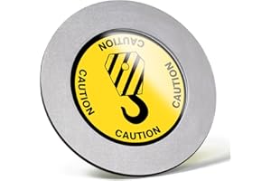 H HILITING GOBOS & PROJECTORS HILITING HD Logo Lens for LED Logo Projector GOBO Lens GOBO Glass Films - Caution Overhead Crane Sign