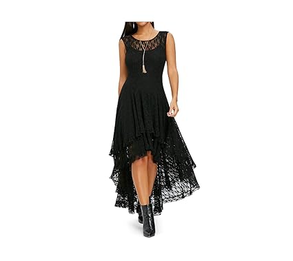 h and m black dress