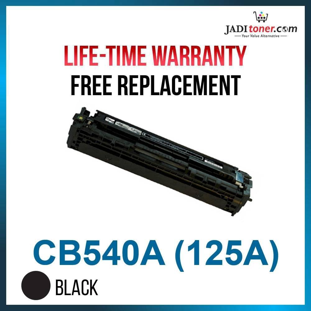 Jaditoner Compatible CB540A CB540 540A Toner Cartridge For HP Color LaserJet CP1213 CP1214 CP1215 CP1216 CP1217 CP1513n CP1514n CP1515n CP1516n CP1517ni CP1518ni CP1519ni - Black - 2,200 Page Yield