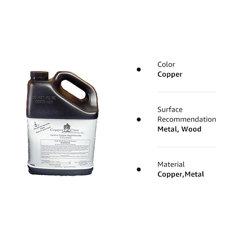Copper Naphthenate Epa Copper Naphthenate 17% (2% As Metal) - 1 Gallon - Wood Preservative Thompson Water Sealer For Wood