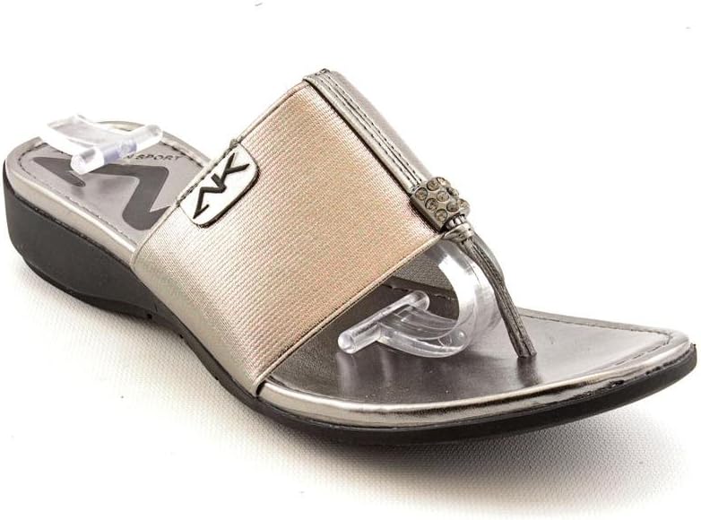 anne klein thong sandals