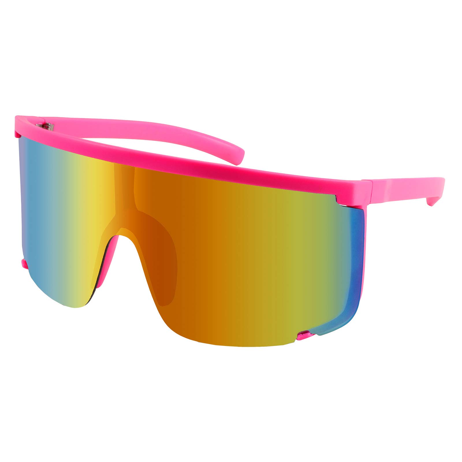 Karsaer Polarized Sports Sunglasses - TR90 Shield Sunglasses For Men & Women, Cycling, Running, UV400
