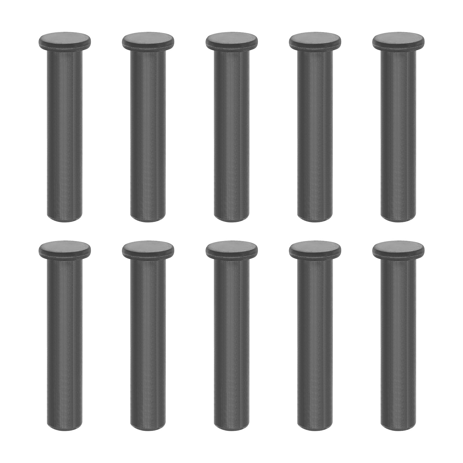 VGOL 10PCS Location Pins Compatible with Trend KWJ700 KWJ900 Workbench Fixtures 10x50mm Carbon Steel Worktop Jig Location Pegs