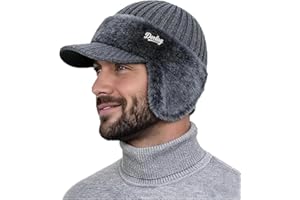 Trapper Hat, Trapper Ear Protection Knitted Hat, Ear Protection Knitted Hat, Soft Breathable, Baseball Beanie