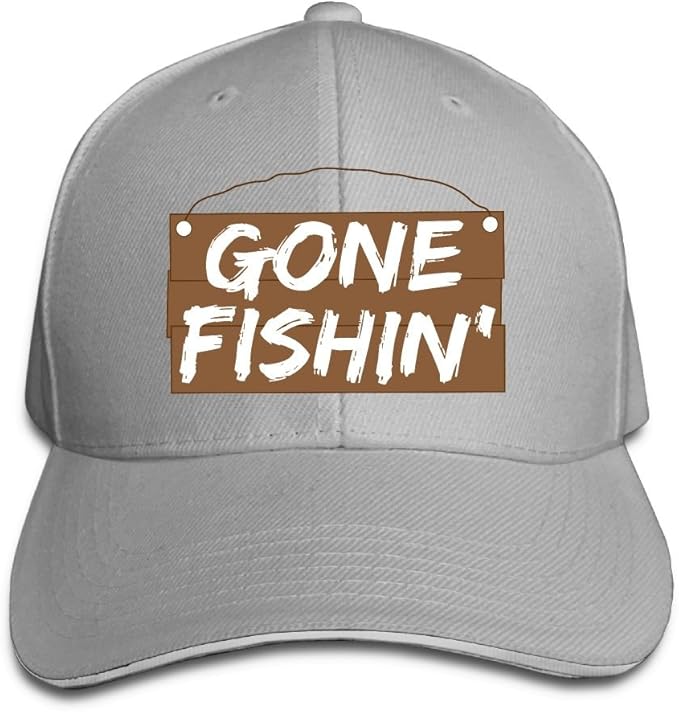 gone fishing hat