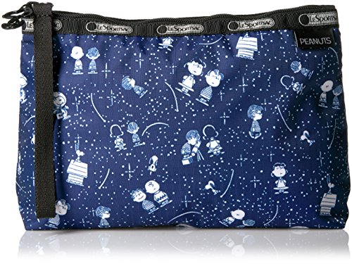 LeSportsac Peanuts X Essential Wristlet, Snoopy Stargazer