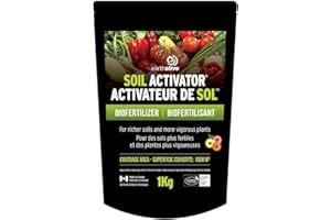 Organic Biofertilizer Soil Activator - 1kg | Boosts Yields with Natural Soil Microbes | Environmentally Friendly