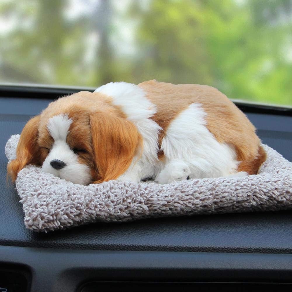 jiwenhua Car accessories car car interior accessories car decoration personal creativity bamboo charcoal simulation dog cute car decoration, Large - Charlie dog-