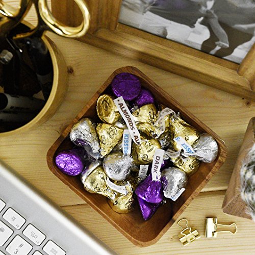 HERSHEY'S KISSES Chocolate Assortment, KISSES Milk Chocolate, KISSES SPECIAL DARK Mildly Sweet Chocolate, and KISSES, MILK Chocolate with Almonds, Party Bag, 33 Ounce - Thumbnail 6