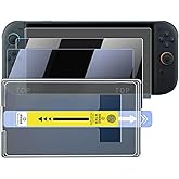 2 Pack Compatible with Nintendo Switch 2 Screen Protector, Auto-Alignment Anti Blue Light 9H Tempered Glass Screen Protector for Switch 2 7.9" Console Launched in 2025