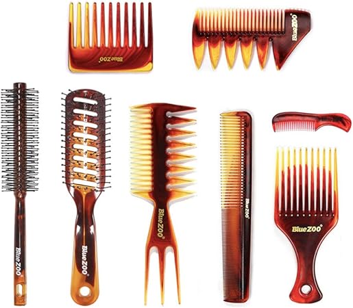 Amazon Frcolor ヘアブラシ ヘアコーム 髪櫛 理髪道具 美容ツール 美髪セット 静電気防止 ヘアスタイリングコーム サロン用 8ピース Frcolor ヘアアレンジ用コーム 通販