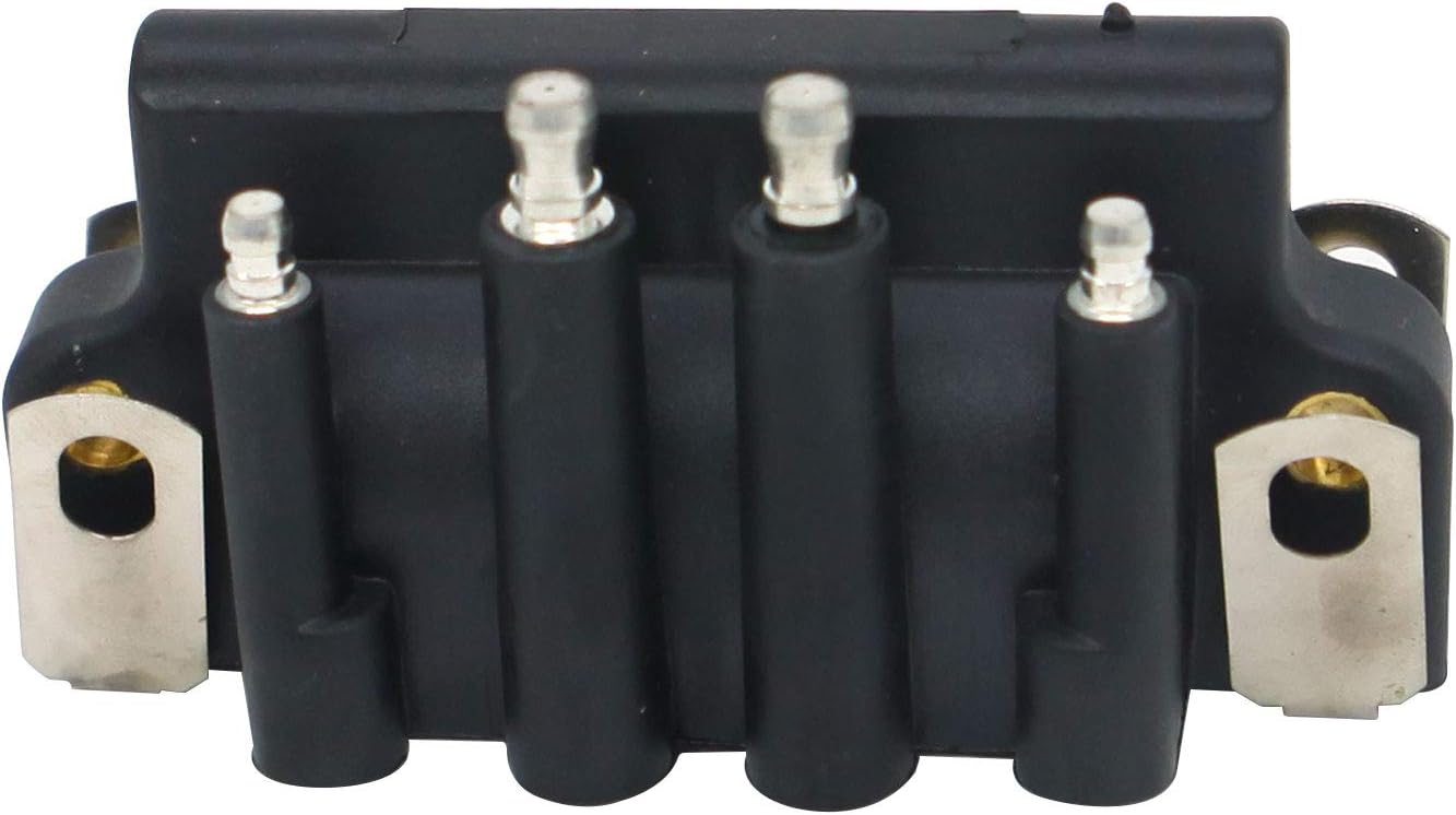 18-5170 183-3740 583298 879614 Dual Spark Plug Ignition Coil 583740 0583740 Fits for Johnson Evinrude OMC: Automotive