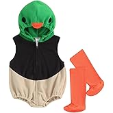 Merqwadd Unisex Toddler Baby Halloween Avocado/Pineapple Costume Cute Velvet Costumes Outfits