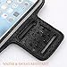 iPhone 6/6S Sports Armband,L-JUWA Water Resistant Sweat Proof Sports Armband with Key Holder for iPhone 6 /6S/7 (4.7-Inch), iPhone 5/5C/5S, Bundle with Screen Protector(Black)