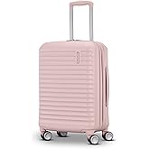 American Tourister Stratum 3.0 Carry-On Spinner, Airline Approved, Durable Hardside Luggage, Expands 1.5", RightHeight™ Adjustable Handle, Pink Blush