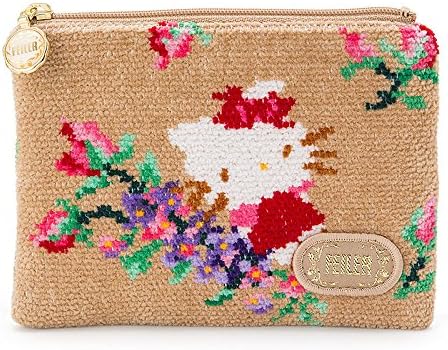 Amazon Co Jp ハローキティ フェイラー シュニール織ティシュポーチ ベージュ ホーム キッチン