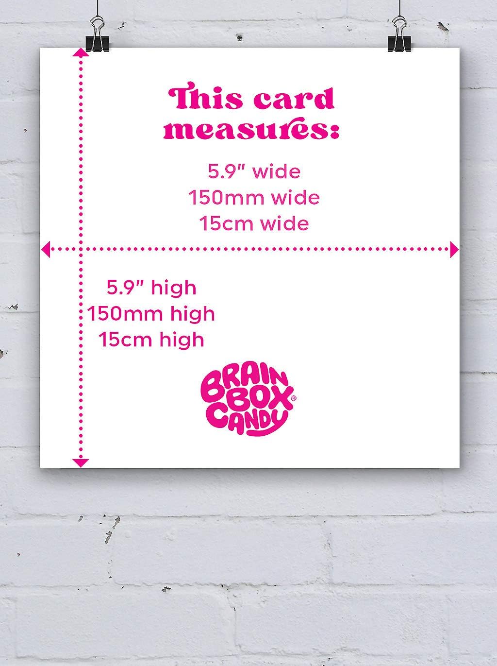Brainbox Candy 'Top Of The Pops' - Perfect Dad Card To Go With A Present, blue|grey - Image 5