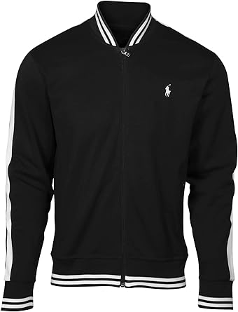 mens polo track jacket
