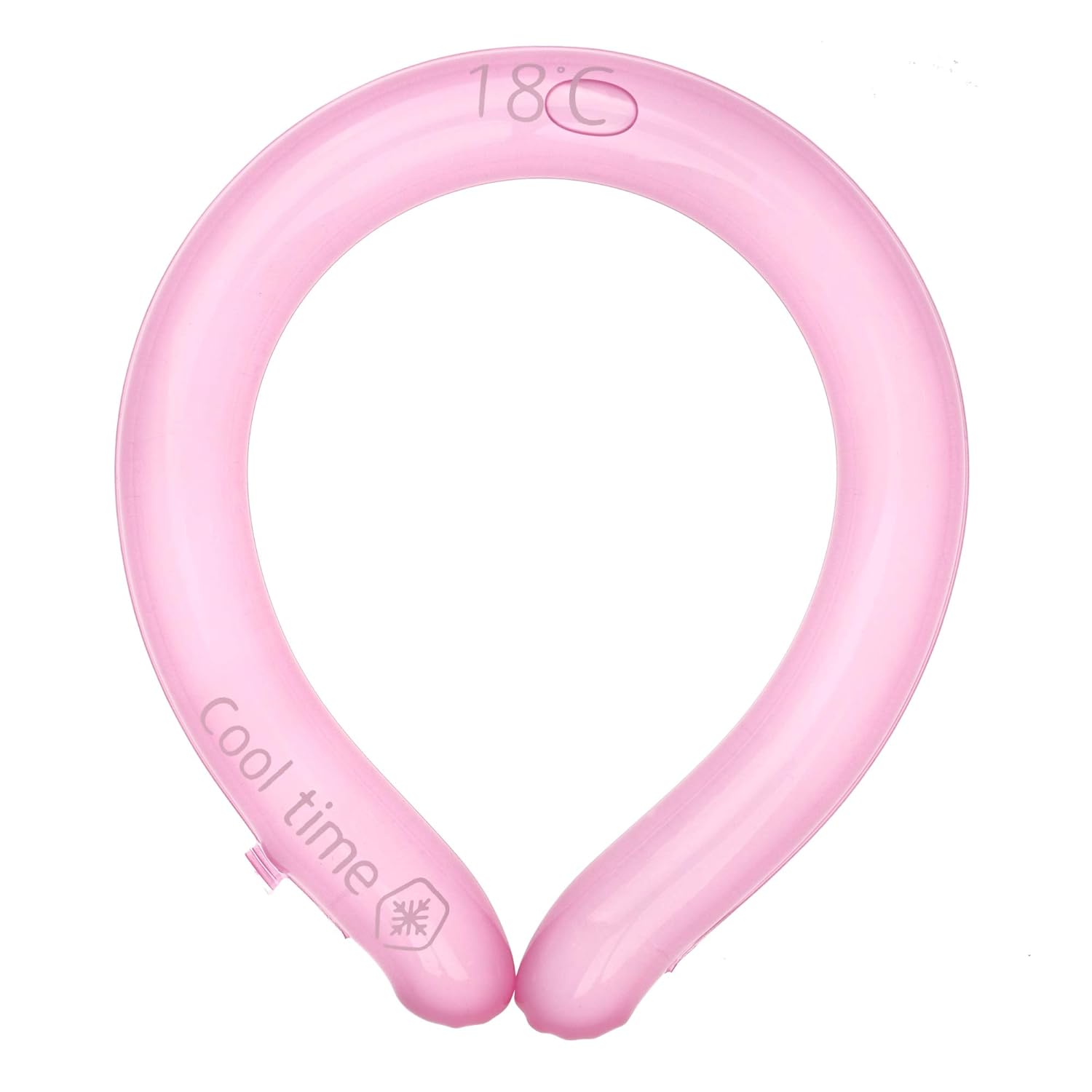 Cool TIME Freeze Neck Cooling Wrap Ice Band Cooler Tube Repeat Reusable