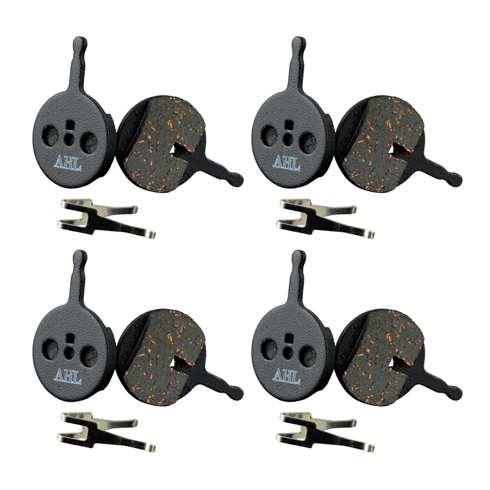 AHL- 4 Pairs Bicycle Semi-Metallic Disc Brake Pads for AVID BB5 Giant ATX 770D 600 650 530 Merida