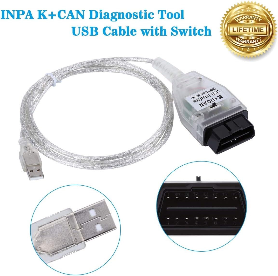 AuraTech DCAN k INPA ediabas Interface Coding Support E serials