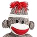 Plushland Original Sock Monkey Knitted Puppet Gift Present Stuffed Animal Plush Baby Doll 40