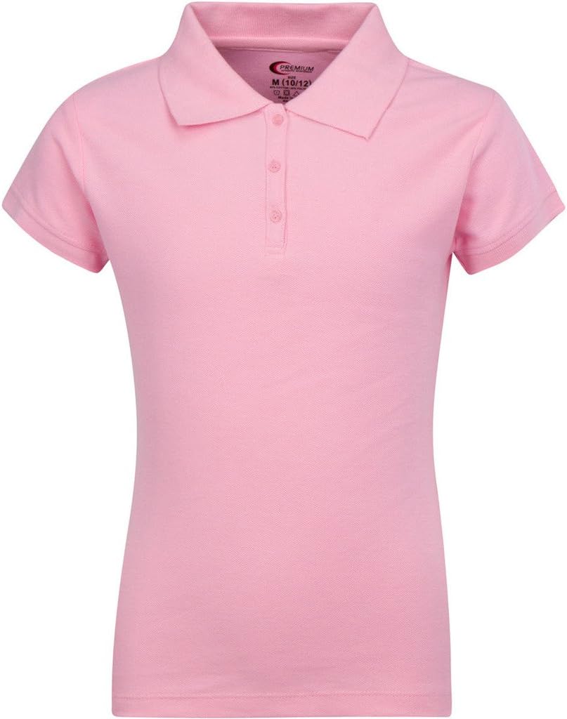 Junior Girl Short Sleeve Polo Shirts