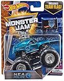 Hot Wheels Monster Jam NEA Police Blue with Team Flag 1:64 Scale Tour Favorites 2/10