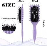 WACURRENTHYD Curl Defining Brush Hair Styling Tool Pink Green NEW view 3
