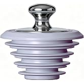XAJOON Bathtub Drain Stopper,Tub Stopper,Silicone Bathtub Stopper, Washbasin Drain Plug(Gray,Patented Product)