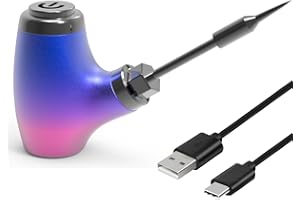 ANDRSAN Cordless Soldering Iron Portable Soldering Iron Kit, USB Powered, Suitable for Electronic Device Repair and DIY Projects (Roseate Sky)