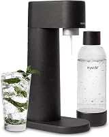 Mysoda Woody Sparkling Water Maker 1L Bottle Renewable Wood Composite Black view 1