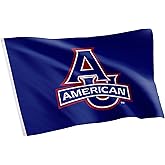 Desert Cactus American University AU Flag - 3 x 5 Feet Eagles Banner, Indoor/Outdoor Durable Fabric, 100% Polyester Design (Style 1)