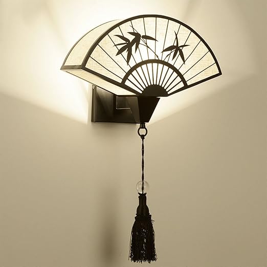 Apliques Inicio Fashion Wall Light Estilo Chino Ventilador