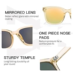 Myiaur Polarized Sunglasses for Women, Trendy Big
