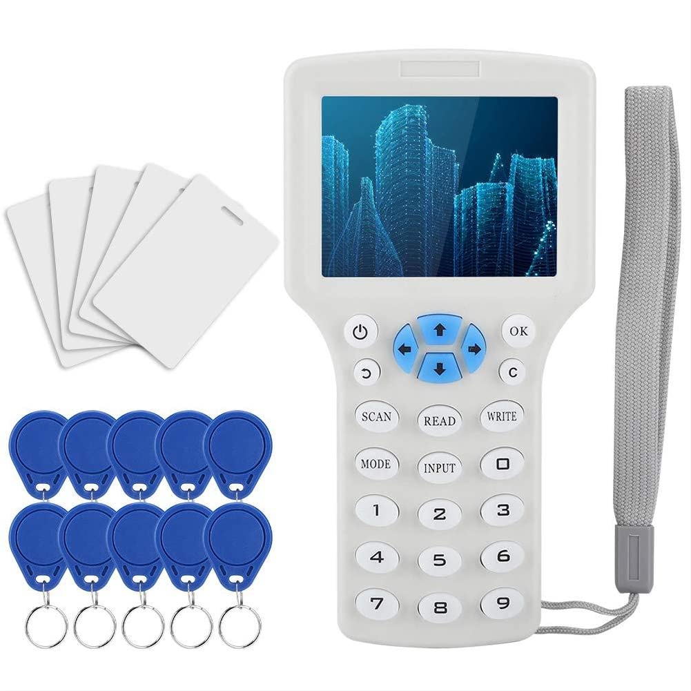Tangxi Card Reader Writer - RFID Copier Multi Frequency ID Card Access Control Kit, 125kHz, 500kHz