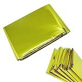 NYKKOLA 4-Pack Extra Large Emergency Mylar Blanket