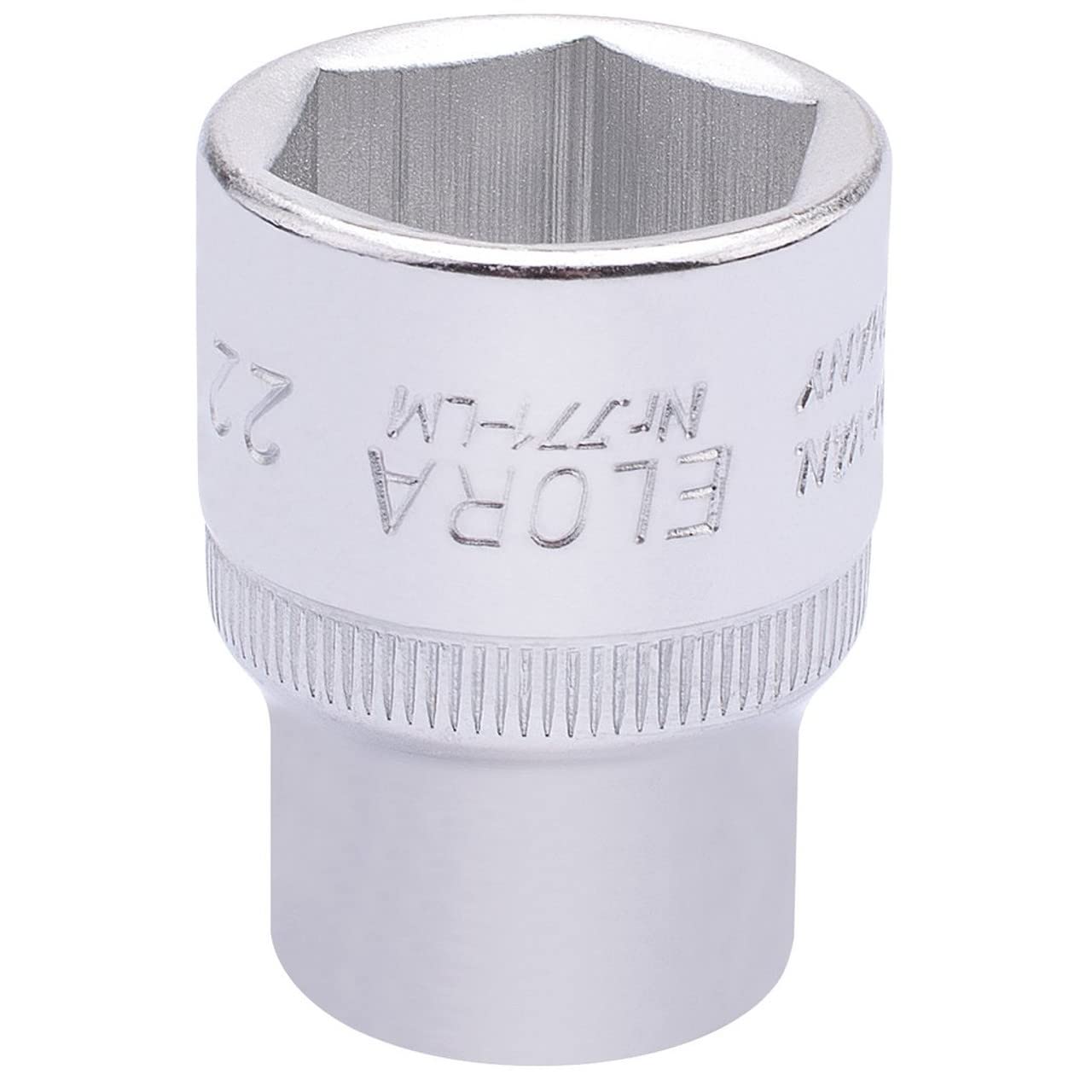 Draper 15311 Elora Hexagon Socket, 22mm Ø, 1/2" Square Drive