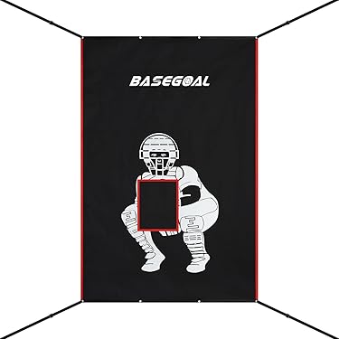 4 X 6 Ft Vinyl Backstop Heavy Duty Batting Cage Backstop Cci | Meses sin interés