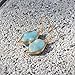 Natural Stone Wire Wrap Dangle Drop Earrings Gold Plated 925 Sterling Silver Hook/Amazonite