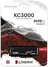 Kingston KC3000 PCIe 4.0 NVMe M.2 SSD 2048GB KC3000D/2048G view 3
