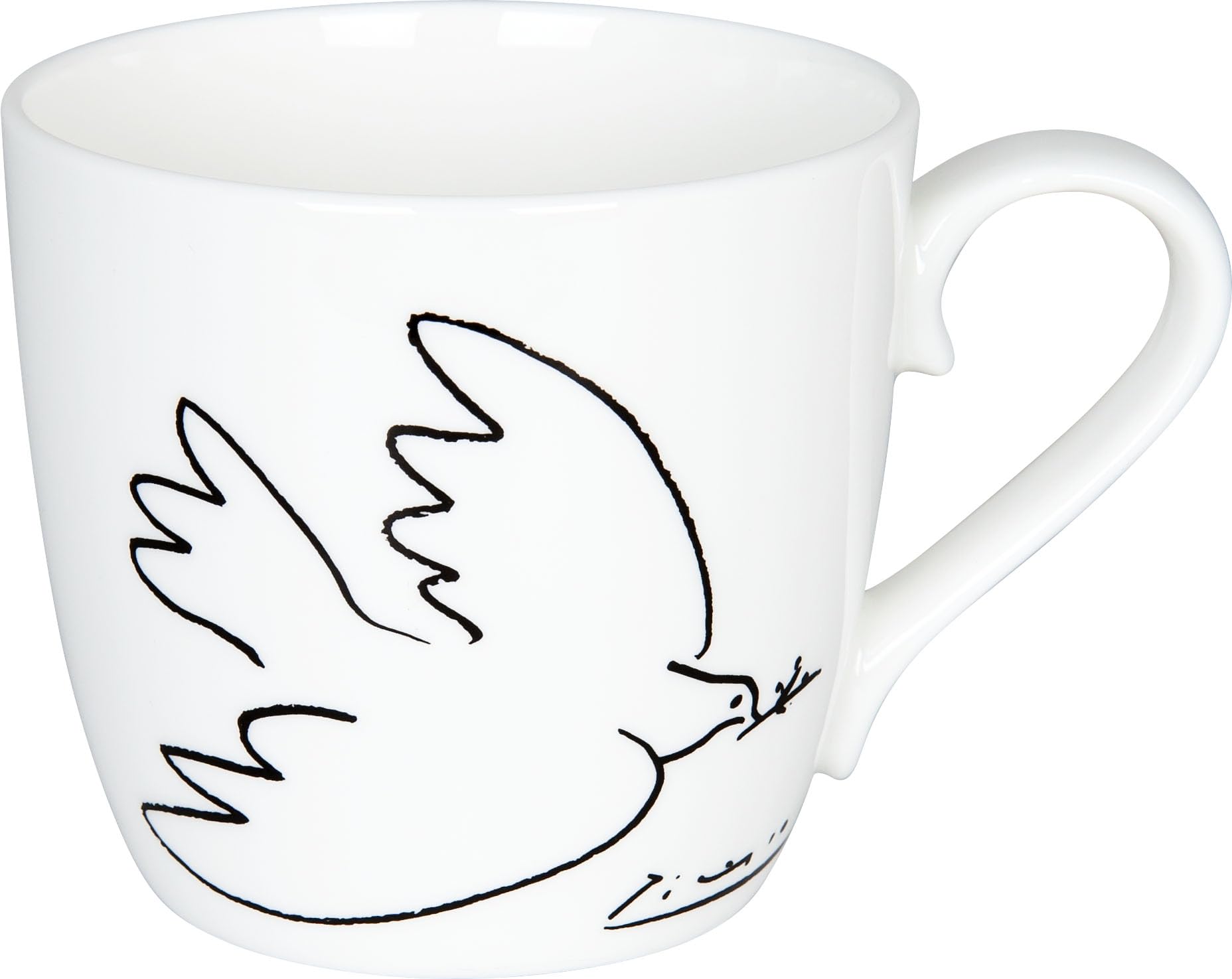 Könitz 10FR4028145095275FR10 Coffee Cups, Porcelain, Clair